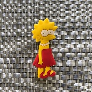 5/$10 Lisa Simpson crocs charm/jibbitz